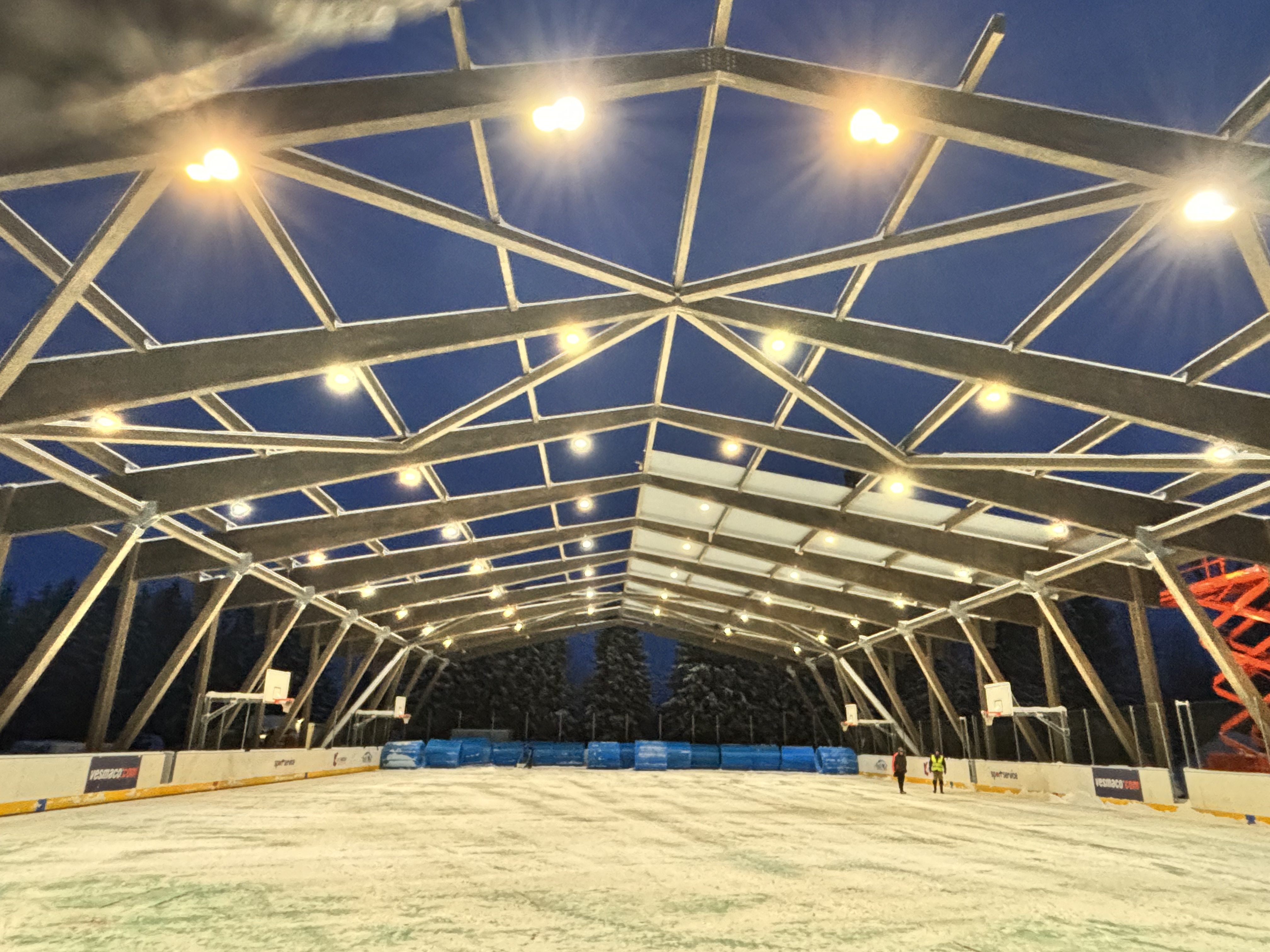 Glulam Beams in Vastseliina Ice Rink Construction: Strength and Durability